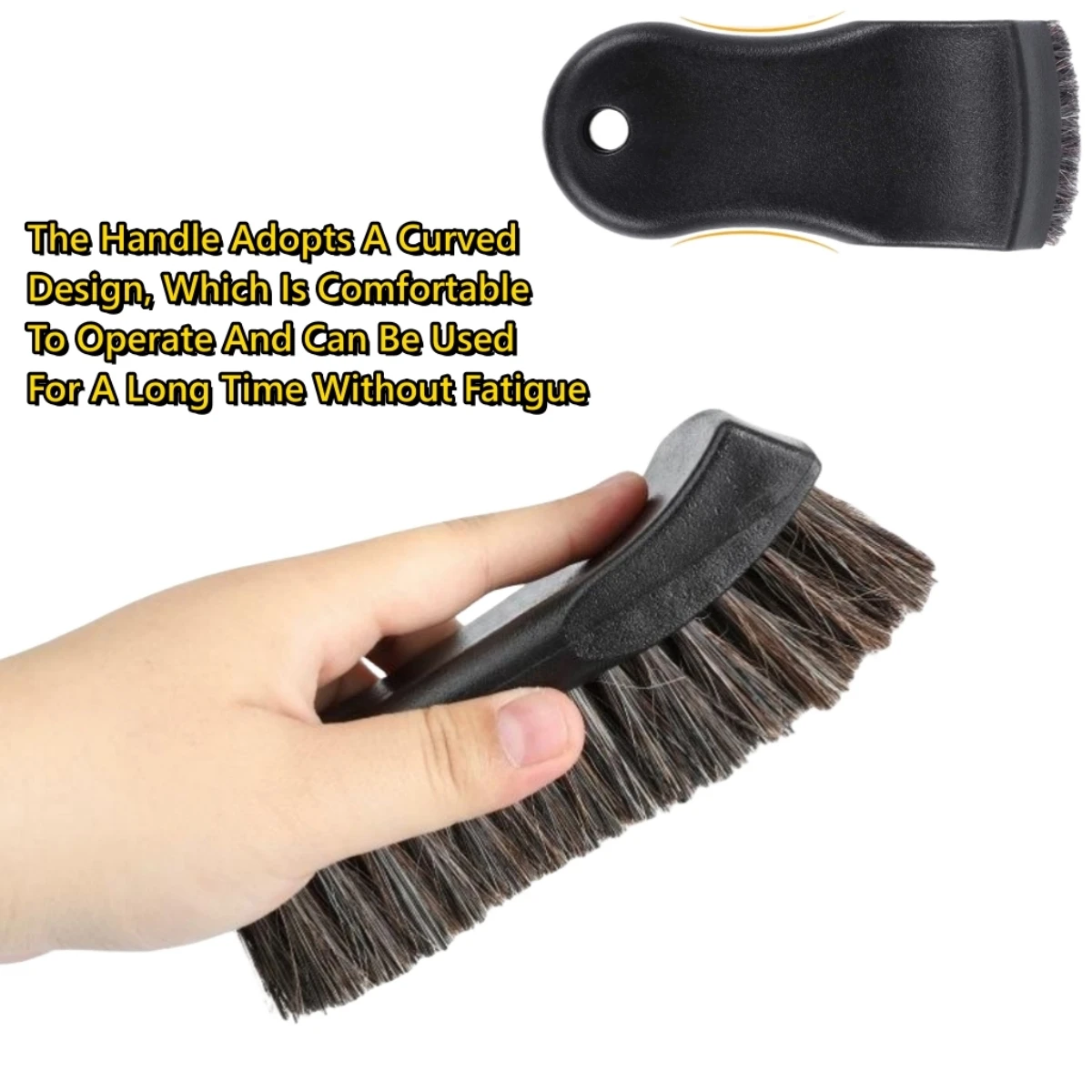 فرشاة تنظيف من جلد شعر الحصان  - مراجعة Leather Cleaner Interior وسعره